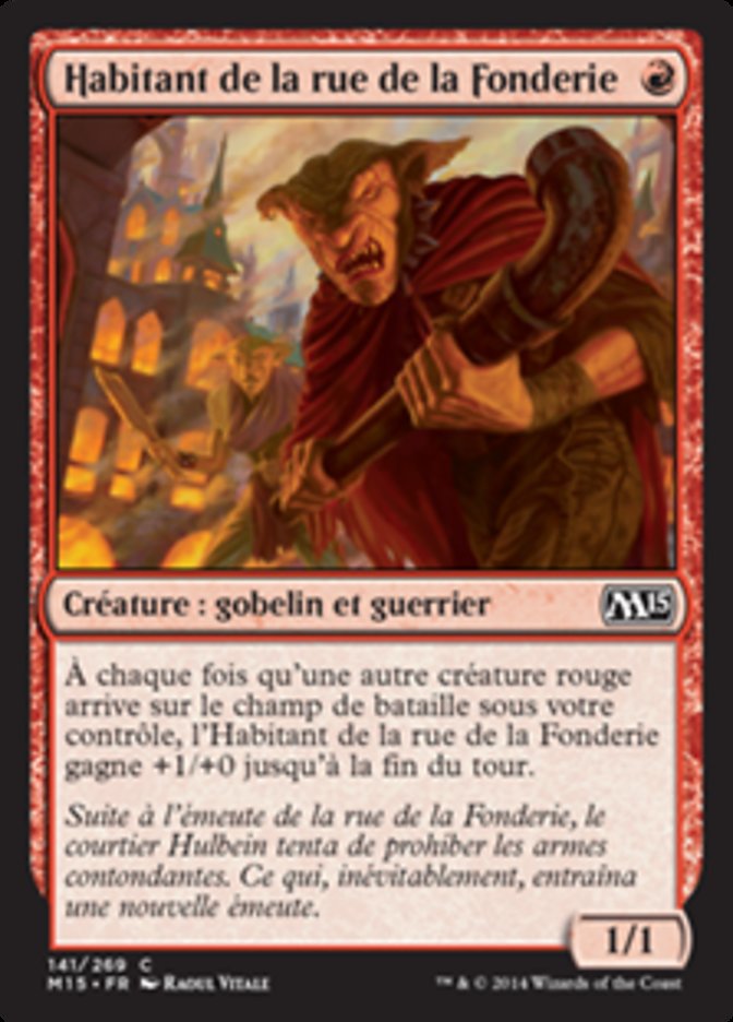 image Habitant de la rue de la Fonderie