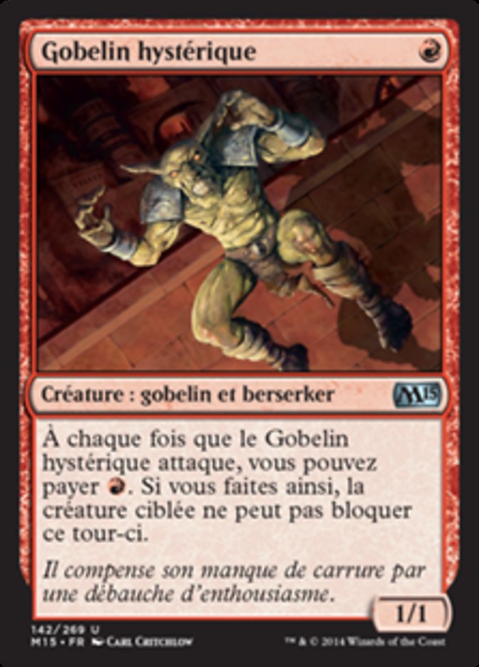 image Gobelin hystérique