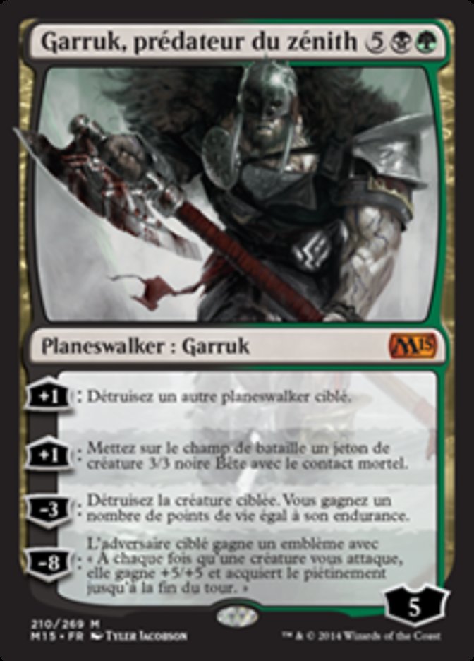 image Garruk, prédateur du zénith