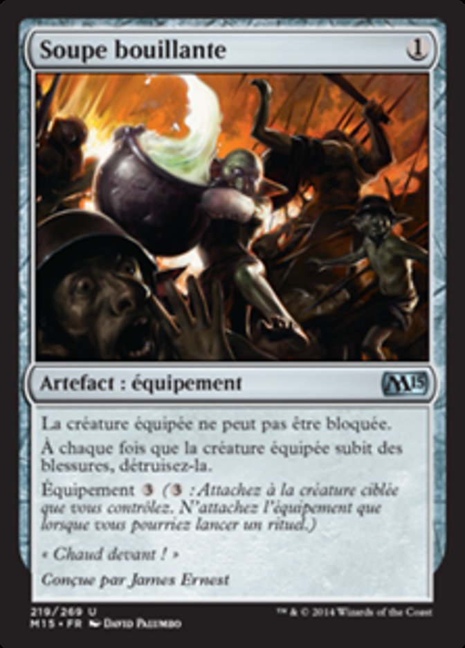 image Soupe bouillante