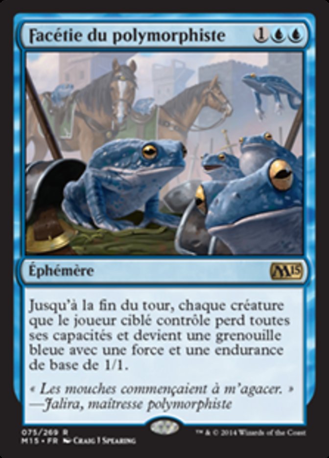 image Facétie du polymorphiste