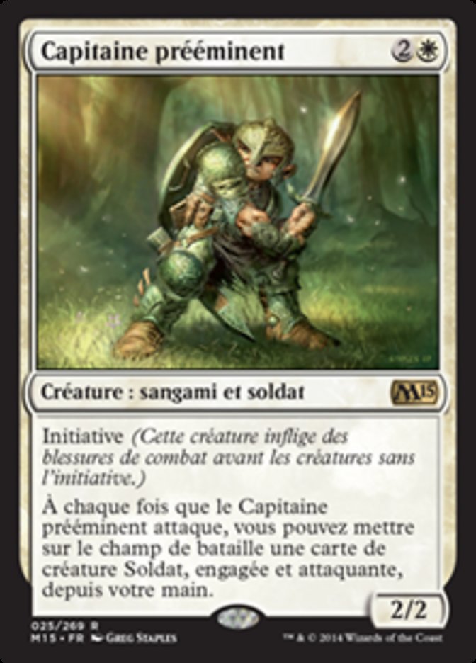 image Capitaine prééminent