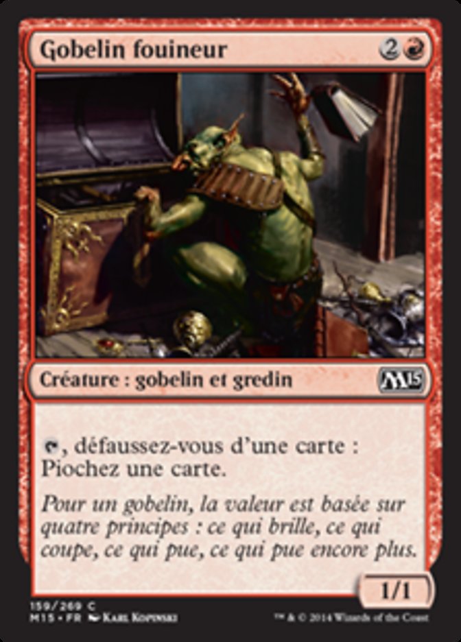 image Gobelin fouineur