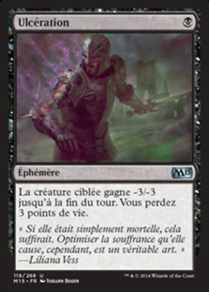 image Ulcération