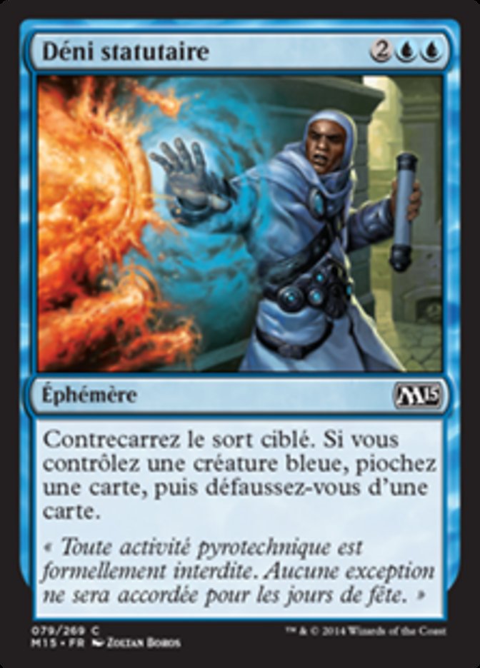 image Déni statutaire