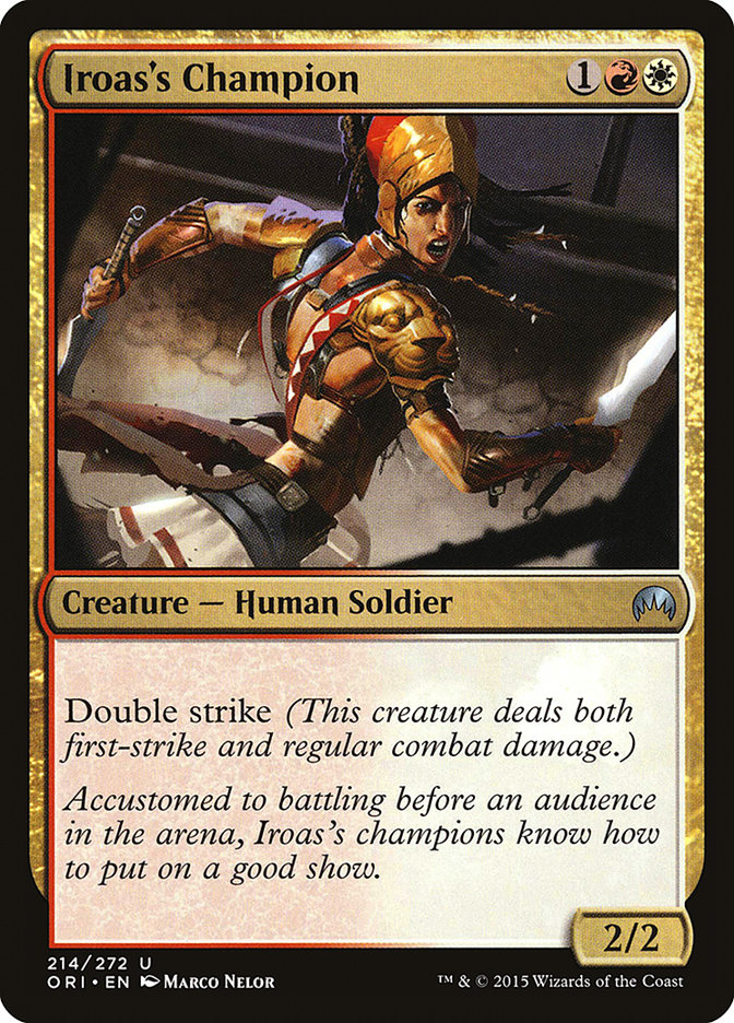 image Iroas's Champion