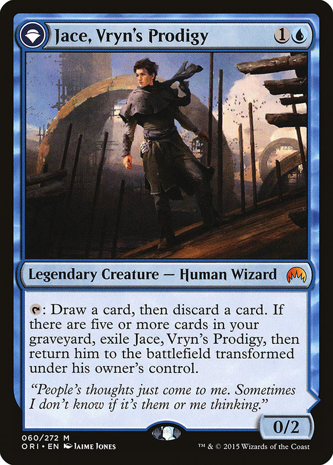 image Jace, Vryn's Prodigy // Jace, Telepath Unbound