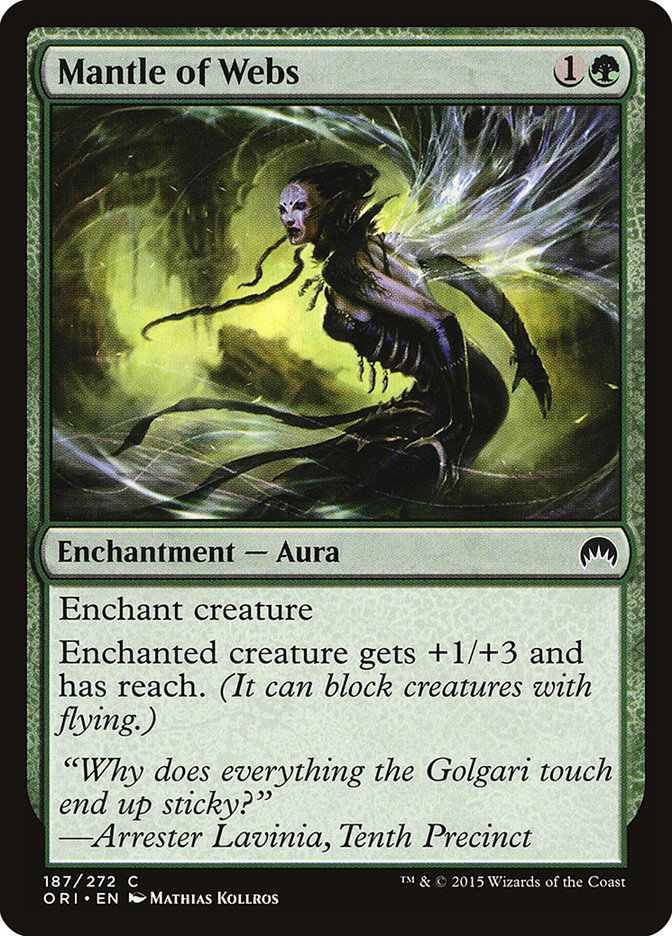 image Mantle of Webs