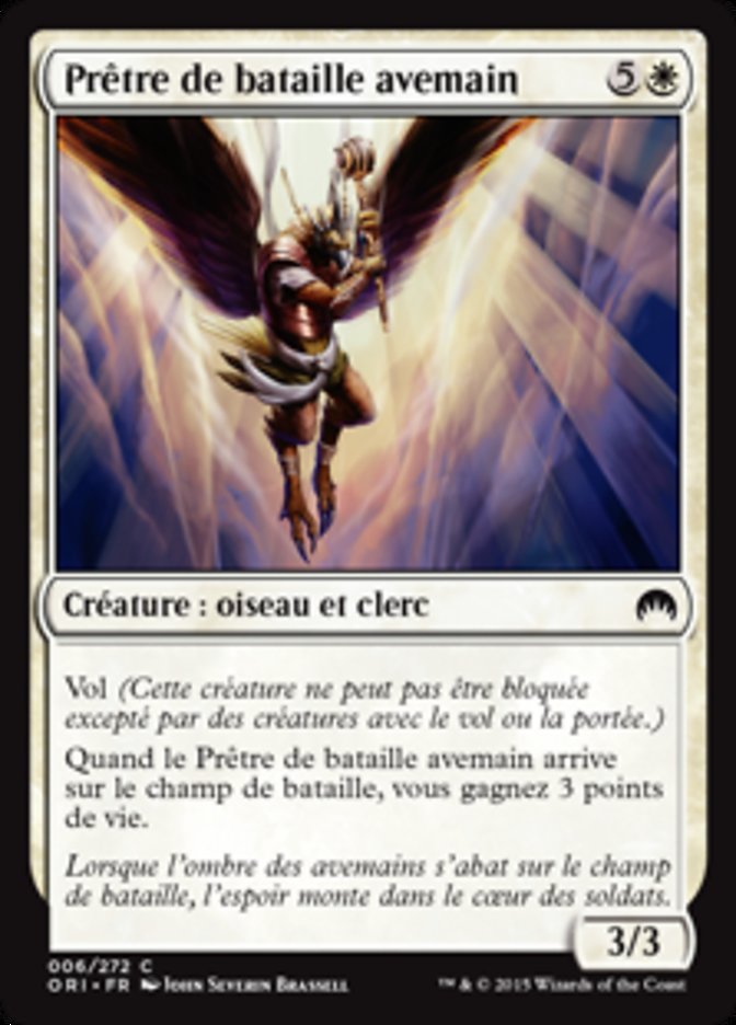 image Prêtre de bataille avemain