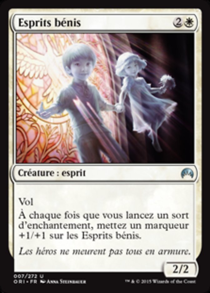 image Esprits bénis