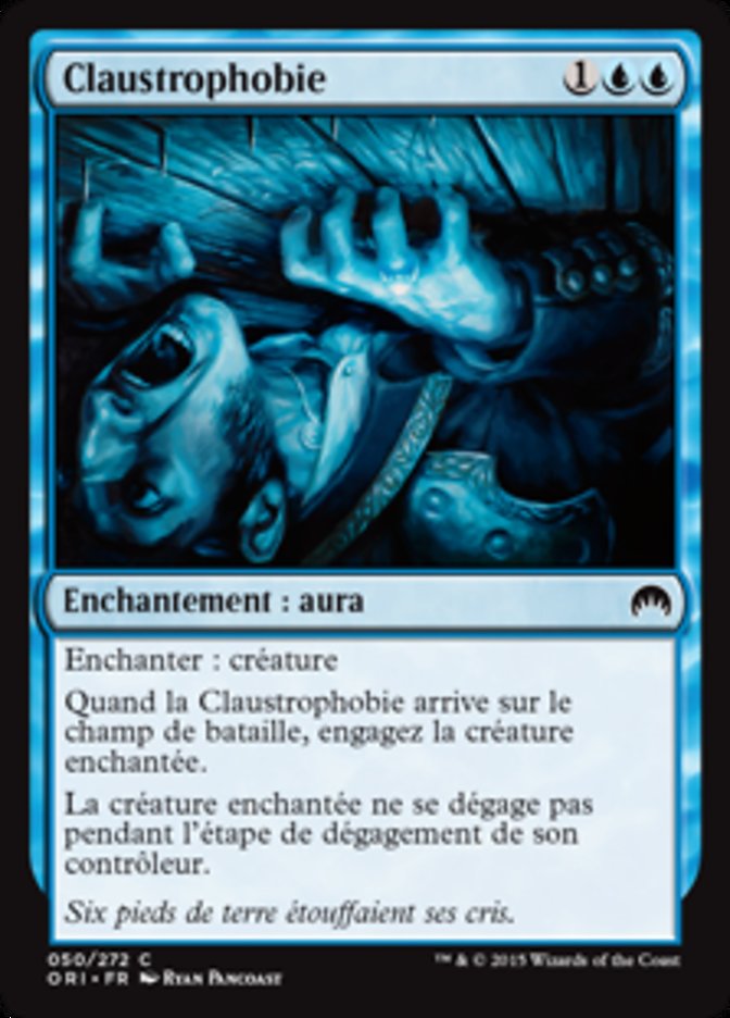 image Claustrophobie