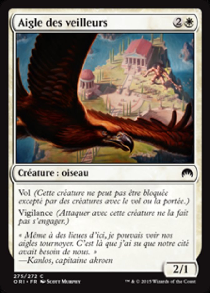 image Aigle des veilleurs