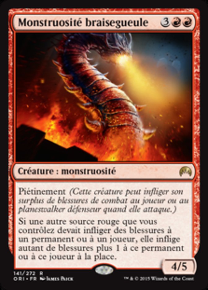 image Monstruosité braisegueule