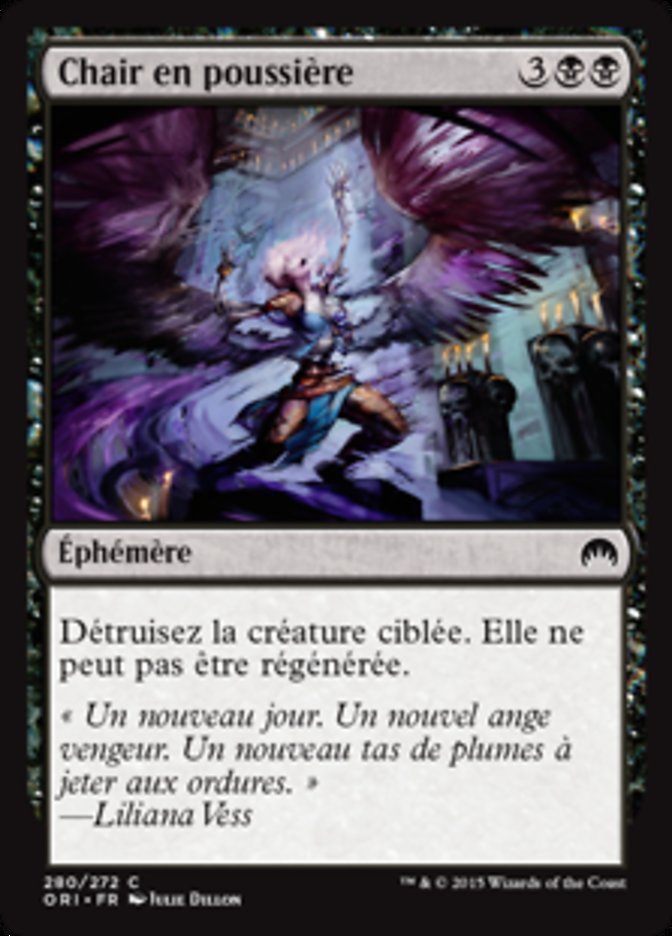 image Chair en poussière