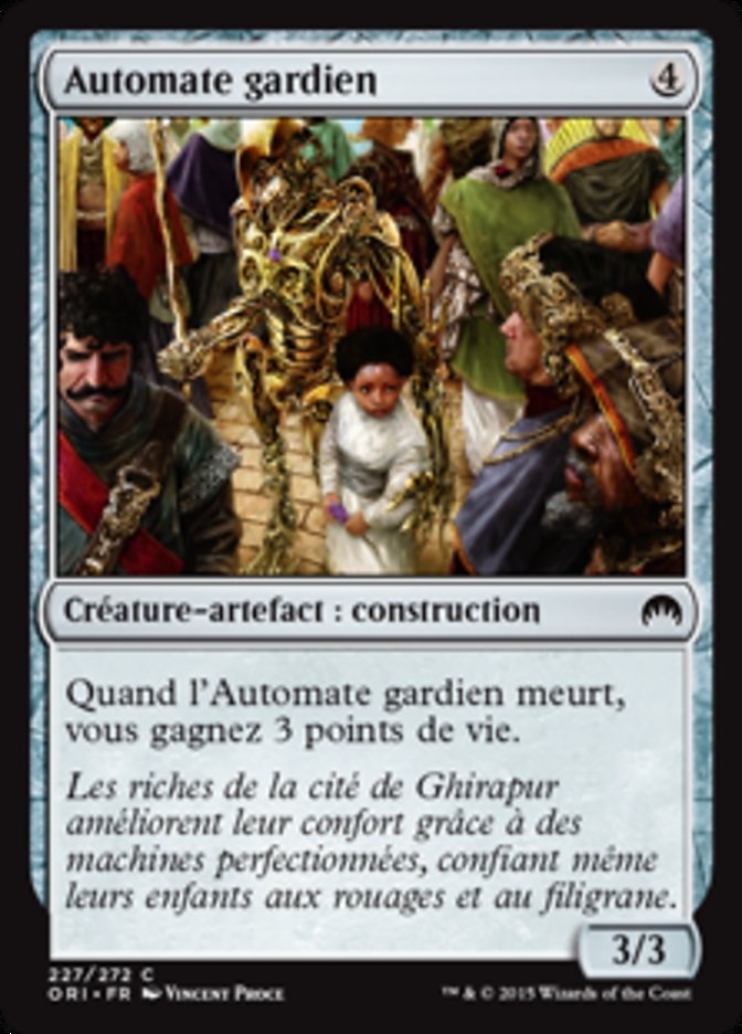 image Automate gardien