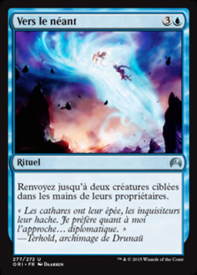 image Vers le néant