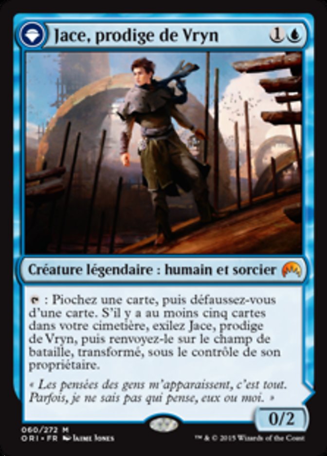 image Jace, Vryn's Prodigy // Jace, Telepath Unbound
