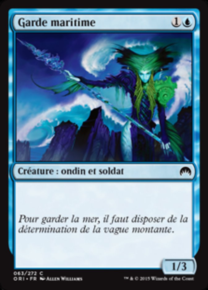 image Garde maritime