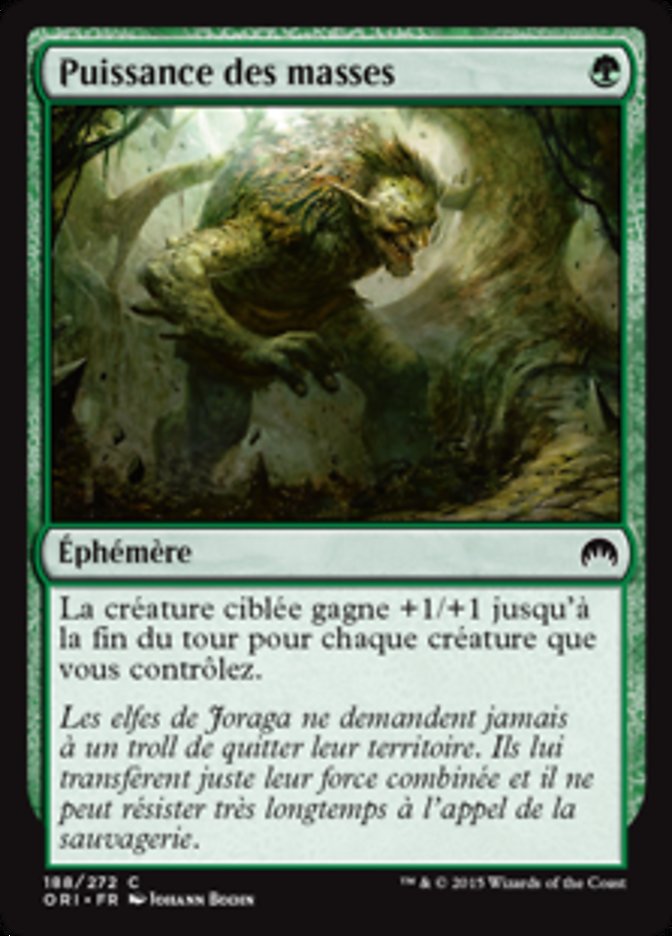 image Puissance des masses