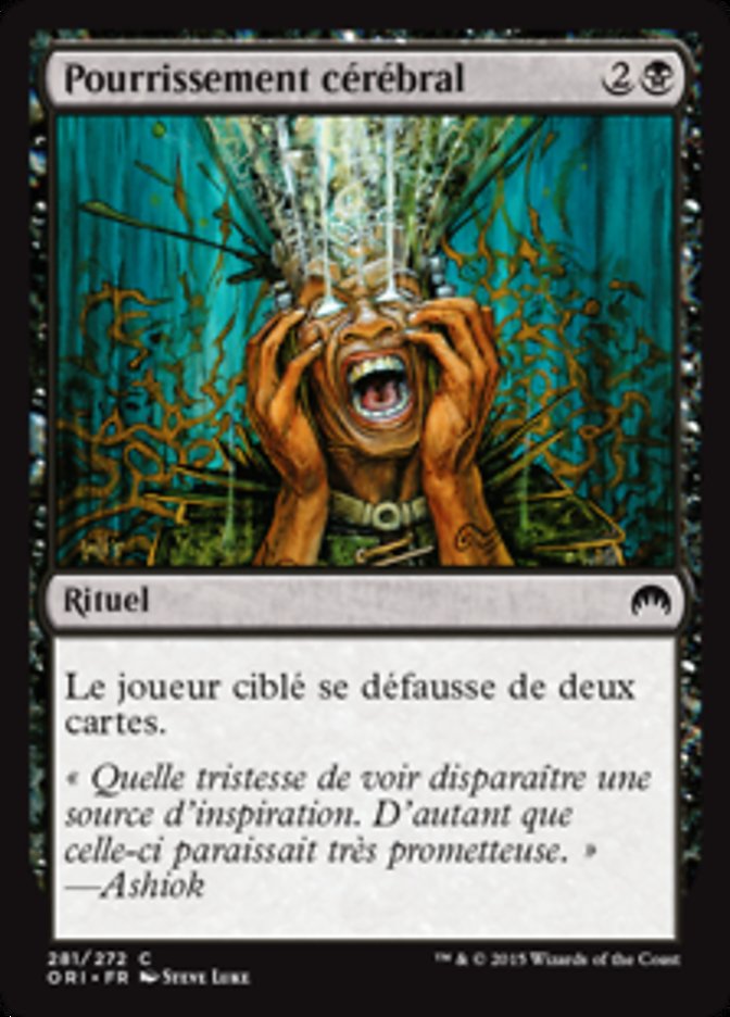 image Pourrissement cérébral