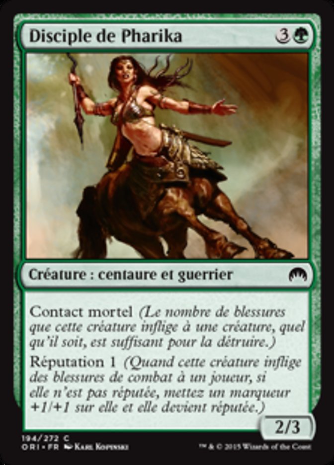 image Disciple de Pharika