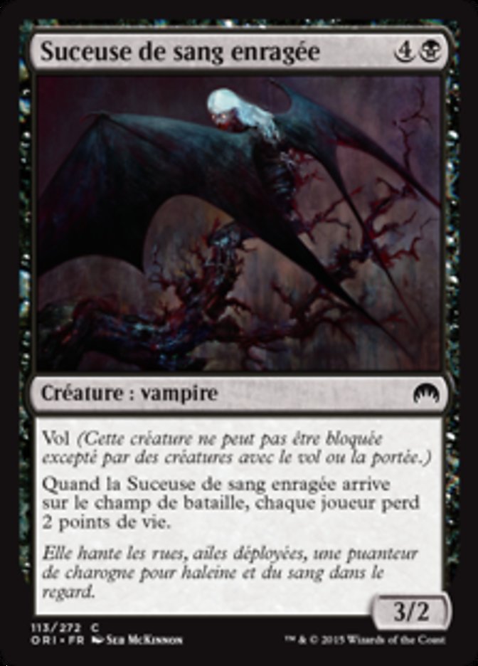 image Suceuse de sang enragée