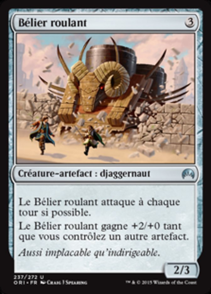 image Bélier roulant