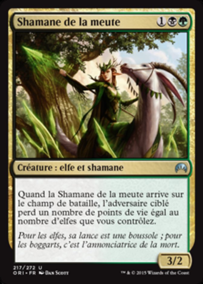image Shamane de la meute