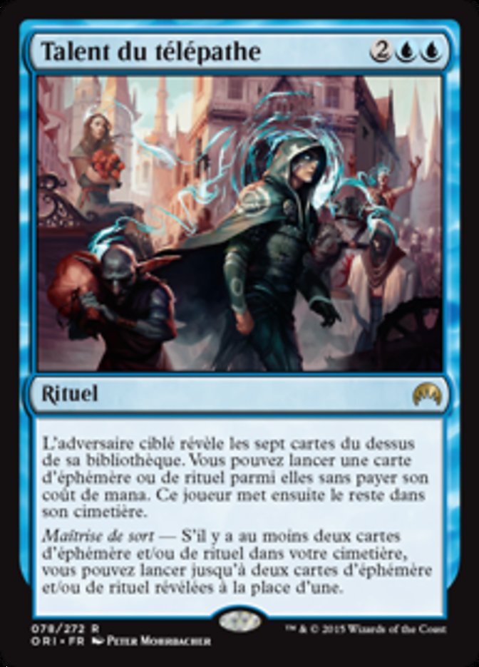 image Talent du télépathe