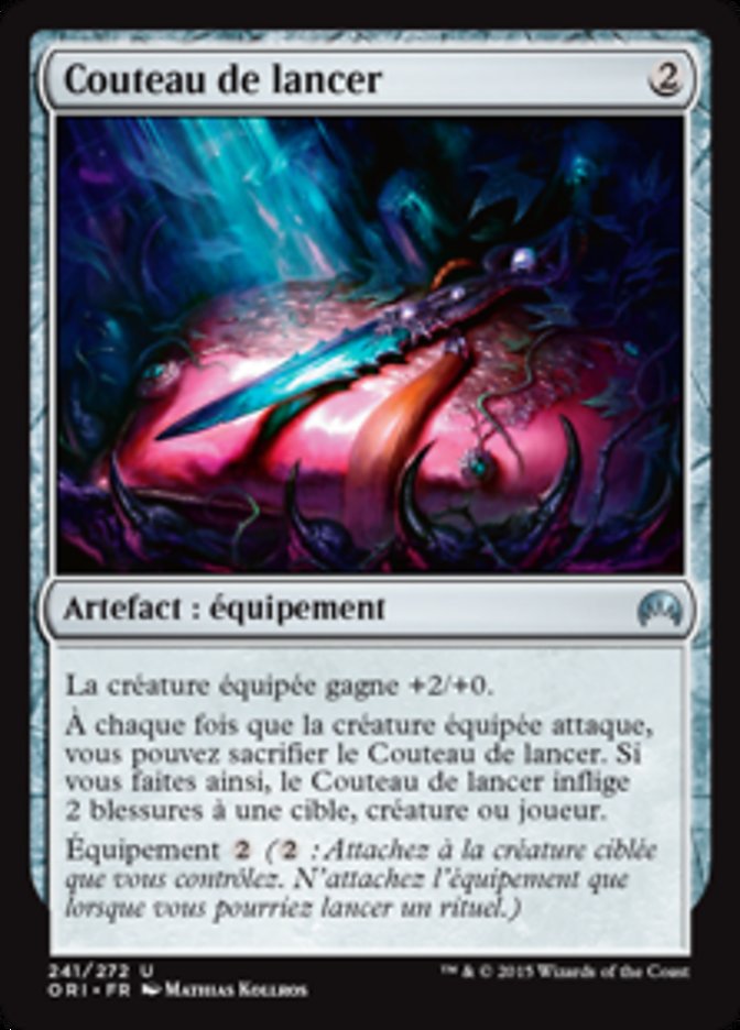 image Couteau de lancer