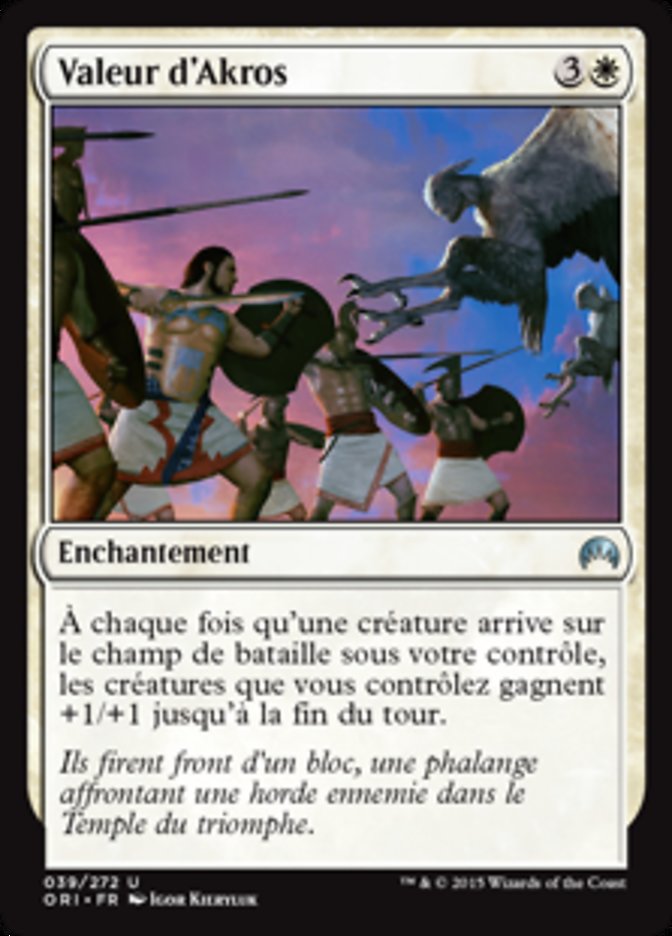 image Valeur d'Akros