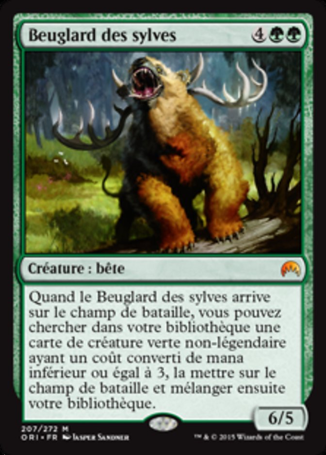 image Beuglard des sylves