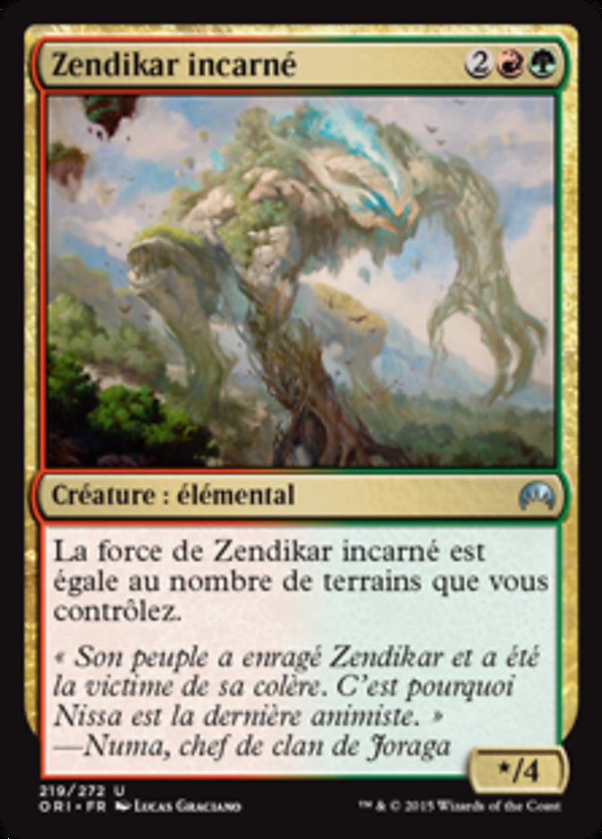 image Zendikar incarné