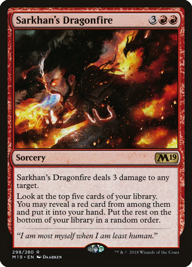 image Sarkhan's Dragonfire