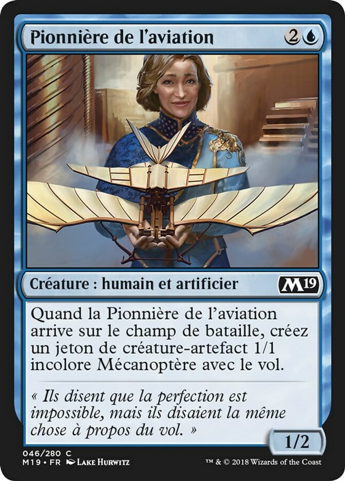 image Pionnière de l'aviation