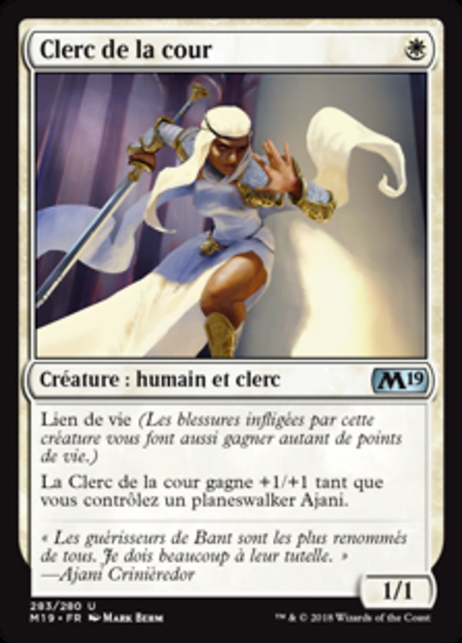 image Clerc de la cour