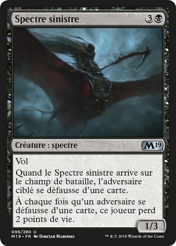 image Spectre sinistre