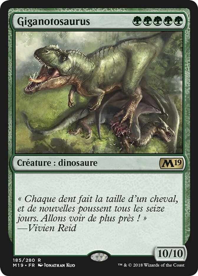 image Giganotosaurus