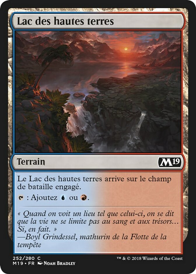 image Lac des hautes terres