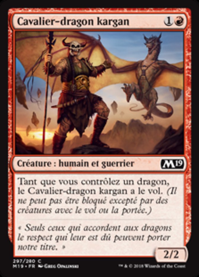 image Cavalier-dragon kargan