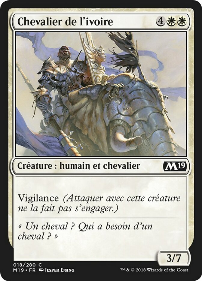 image Chevalier de l'ivoire