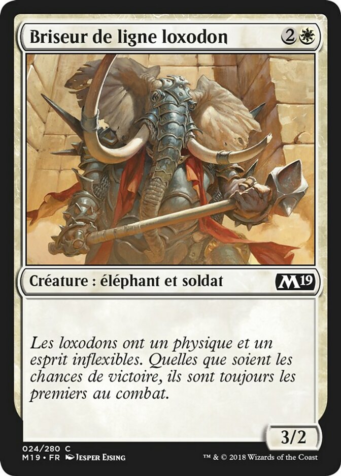 image Briseur de ligne loxodon