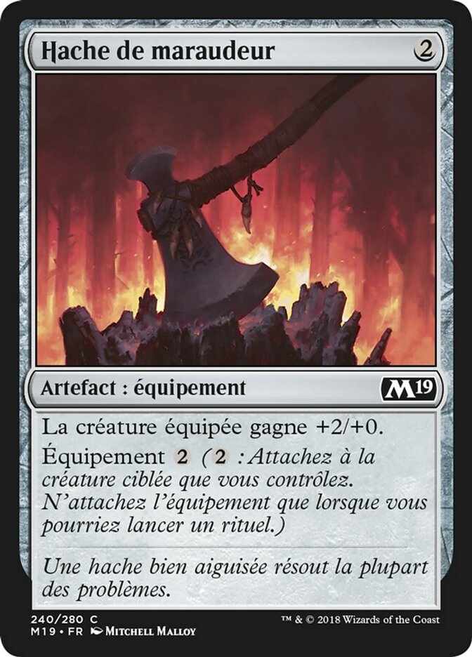 image Hache de maraudeur