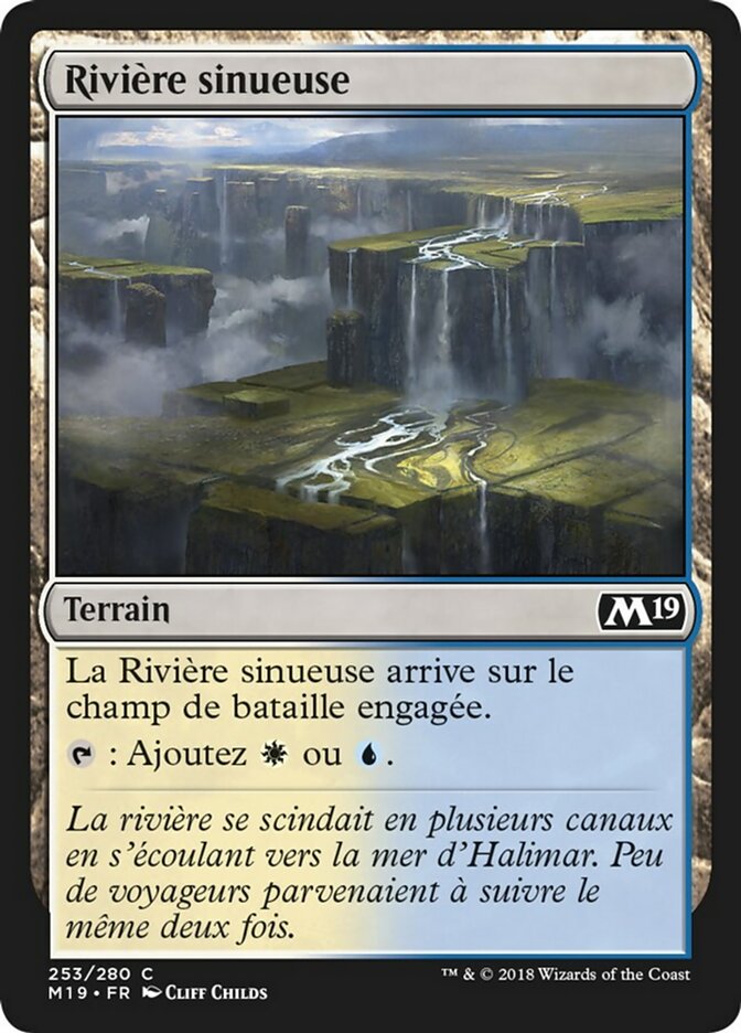 image Rivière sinueuse