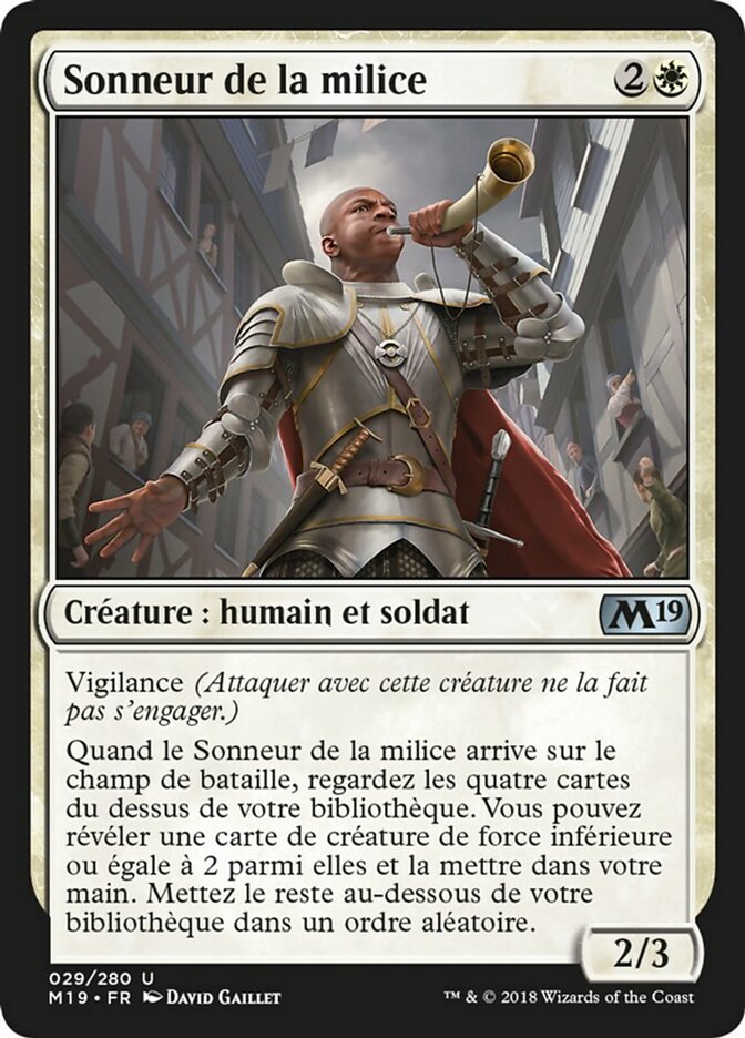 image Sonneur de la milice