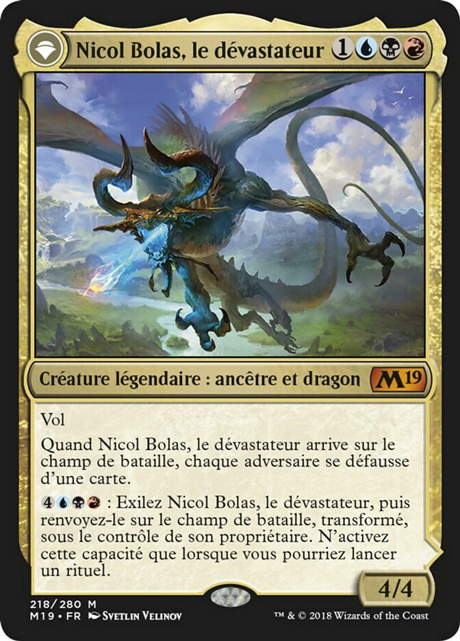 image Nicol Bolas, the Ravager // Nicol Bolas, the Arisen