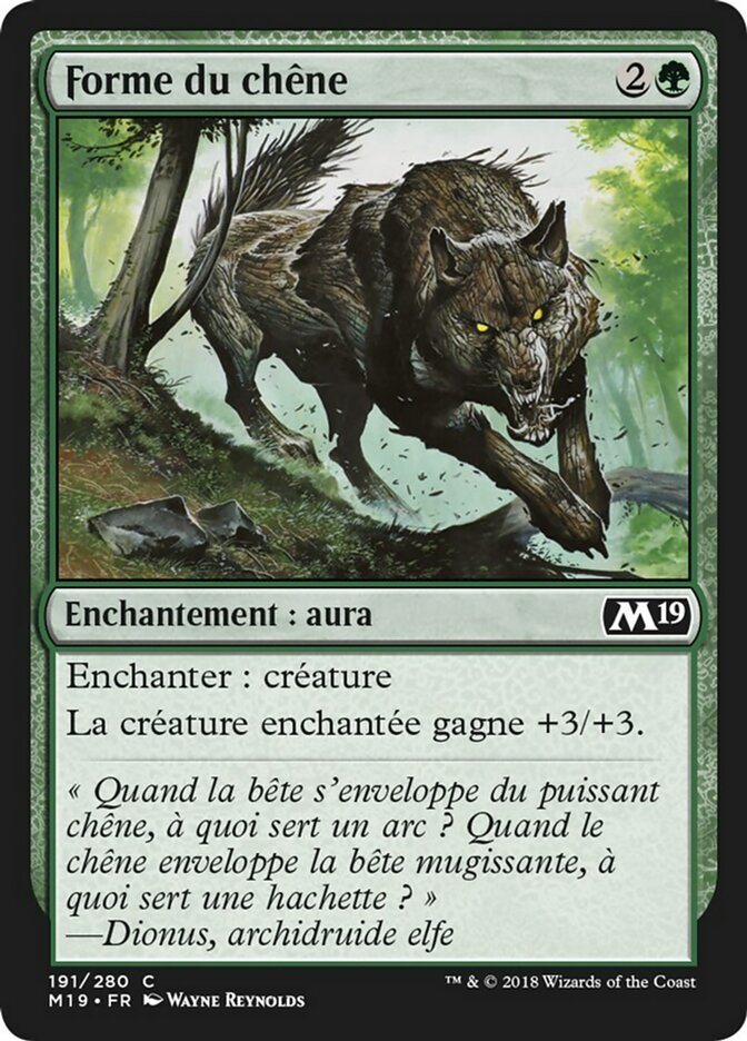 image Forme du chêne