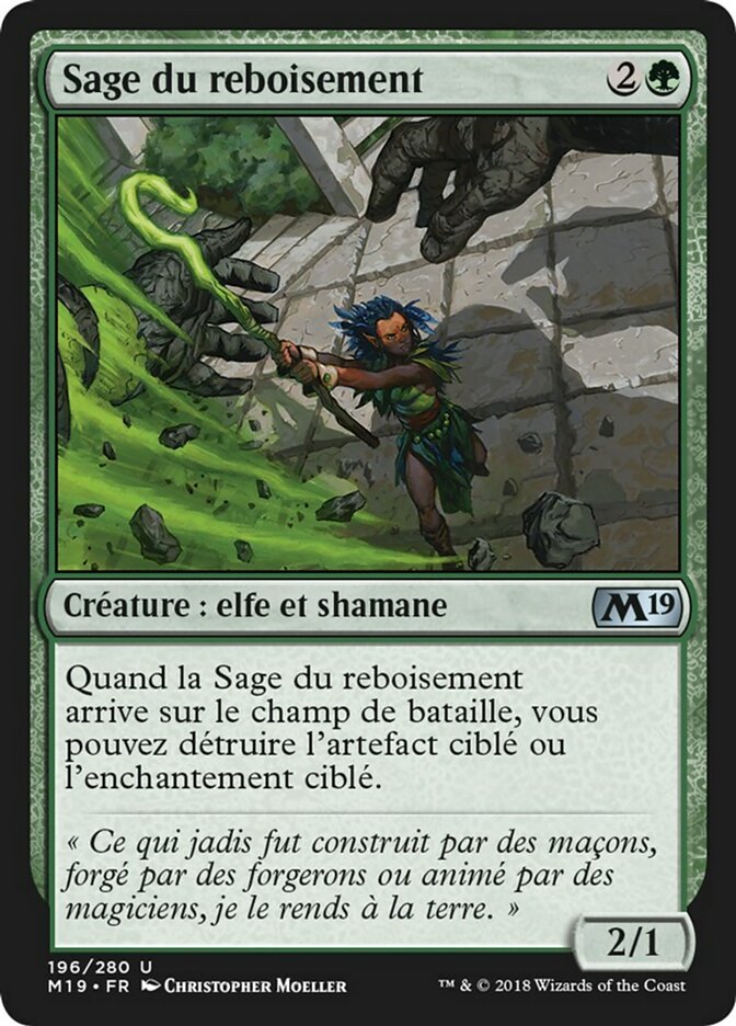 image Sage du reboisement