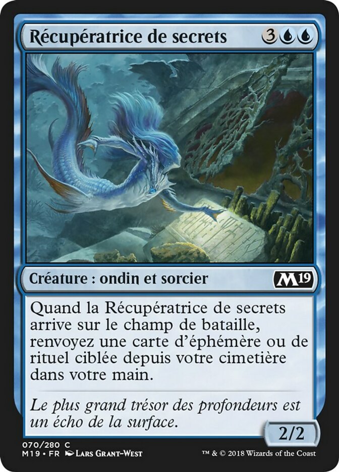 image Récupératrice de secrets