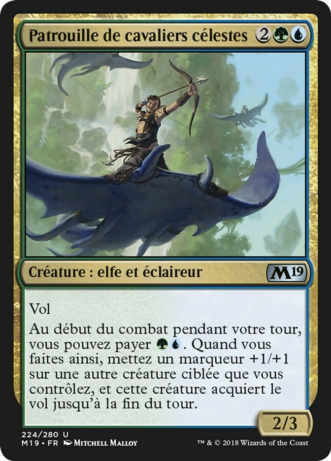 image Patrouille de cavaliers célestes